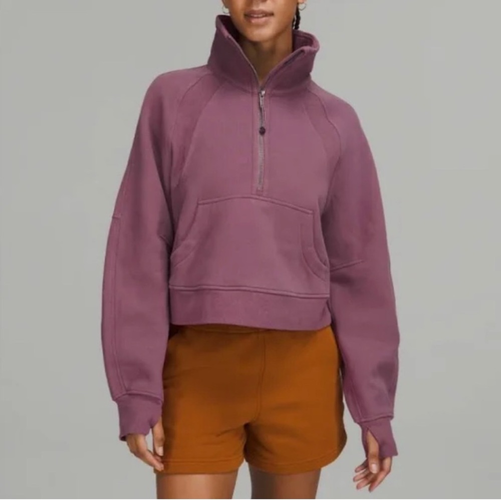 Lululemon Scuba Oversized Funnel-Neck Half Zip